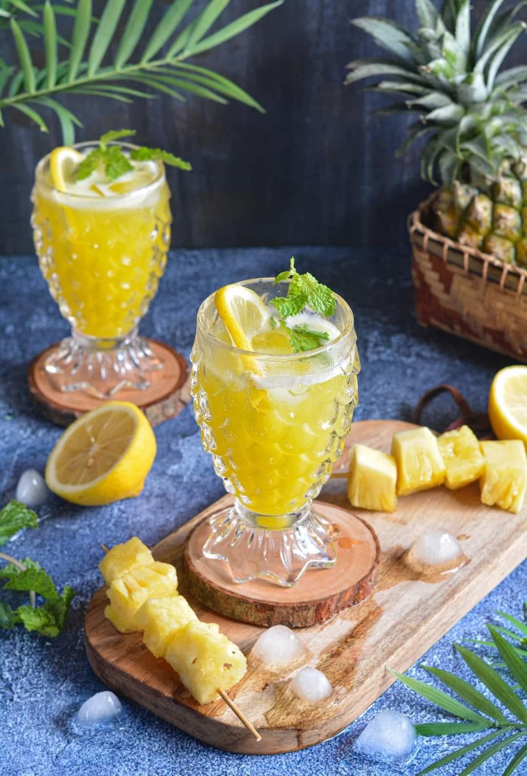 Pineapple cocktail